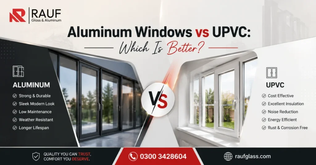 Aluminum Windows vs UPVC: Which Is Better?